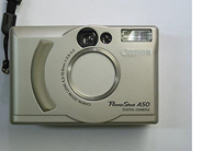 Pantvaror, 1 Digitalkamera Canon Power Shot A50 sn:A12501681 med tillbehör i kartong, i auktion: Pant – Lördag 9 augusti 2003