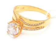 Parti, Ring 21K 4,1g, skev, i auktion: Pant – Tisdag 8 februari 2022