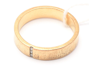 Smycken - Ring 18K 4,3g Ø16 med diamanter 3xca0,005ct - View 1