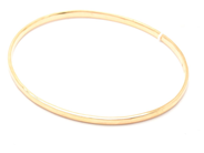 Parti, Armring 18K 16,3g Ø7cm bredd:3mm, något skev, i auktion: Pant – Tisdag 29 mars 2022