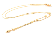 Parti - Collier 18K 6,5g 48cm skadad i länk - View 1