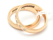 Parti, Parti guld 18K 7,9g defekt/graverat med diamanter, i auktion: Pant – Tisdag 29 mars 2022