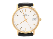 Parti, Antima 14K 33mm quartz går ej graverad med läderarmband, i auktion: Pant – Tisdag 29 mars 2022