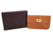 Övrigt - Pouch Mulberry Bayswater oak brunt läder 22x14x1cm med originalkartong - View 1