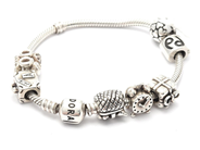 Smycken, Armband Pandora med sju berlocker S925 37,6g längd: 17,5cm , i auktion: Pant – Tisdag 29 mars 2022