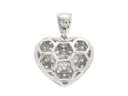 Smycken - HÄNGE, 18K vitguld - View 2