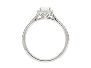 Smycken - RING, platina - View 2