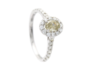 Smycken - RING, 18K vitguld - View 1