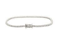 Smycken - TENNISARMBAND, 18K vitguld - View 2