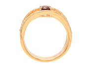 Smycken - RING, 18K guld med oval rubin 0,68 ct - View 2