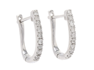 Smycken - ÖRHÄNGEN, 18K vitguld - View 1