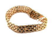 Smycken, Armband X-länk 18K 25,3g, längd 19,5 cm, i auktion: Pant – Tisdag 30 augusti 2022