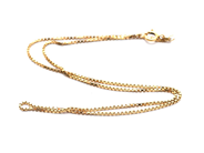 Smycken, Kedja Venezia 18K 3,5g, längd 39,5 cm, i auktion: Pant – Tisdag 30 augusti 2022