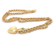 Parti - Collier 18K 9,2g längd:  bredd: med integrerat hänge , defekt - View 1