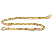 Smycken, Kedja 18K 8,7g längd: 48,1cm bredd: 2mm, i auktion: Pant – Tisdag 30 augusti 2022