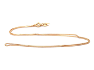 Smycken, Kedja Venezia 18K 2,4g längd: 42cm bredd: 1mm, i auktion: Pant – Tisdag 30 augusti 2022