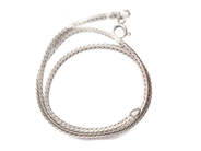 Smycken, Kedja S925 10,8g längd: 40cm bredd: 3,5mm , halvstelt, i auktion: Pant – Tisdag 30 augusti 2022