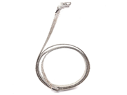 Smycken, Collier S925 10,1g längd: 45,5cm bredd: 4mm , halvstelt, i auktion: Pant – Tisdag 30 augusti 2022