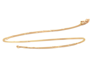Smycken, Kedja Pansar 18K 1,8g längd: 45,4cm bredd: 1mm, i auktion: Pant – Tisdag 30 augusti 2022