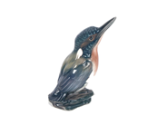 Porslin, Figurin ''Kungsfiskare'' , Copenhagen Denmark , i auktion: Pant – Tisdag 30 augusti 2022