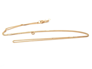 Smycken, Kedja Venezia 18K 2,8g längd: 51,4cm bredd: 1mm, i auktion: Pant – Tisdag 30 augusti 2022
