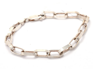 Smycken, Armband S925 11,5g längd: 19,3cm bredd: 7mm, i auktion: Pant – Tisdag 30 augusti 2022
