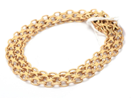 Smycken, Armband X-länk 18K 19,7g längd: 18,5cm bredd: 10mm, i auktion: Pant – Tisdag 30 augusti 2022