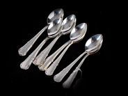 Silver, Kaffeskedar 12st S830 212g, i auktion: Pant – Tisdag 30 augusti 2022