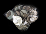 Parti, Parti Silver Mynt S400 693,3g, i auktion: Pant – Tisdag 30 augusti 2022