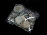 Parti, Parti Silver Mynt S800 569g, i auktion: Pant – Tisdag 30 augusti 2022