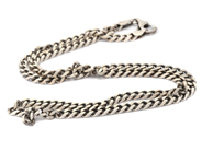 Smycken, Kedja Pansar S925 20,1g längd: 46,5cm bredd: 5mm, i auktion: Pant – Tisdag 30 augusti 2022