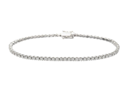 Smycken - TENNISARMBAND, 18K vitguld - View 1