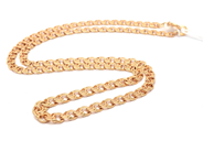 Smycken - Kedja doserad Bismarck 18K 13,1g 45cm bredd: 4-6mm - View 1