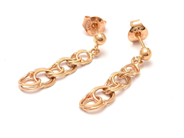 Smycken, Örhängen ett par Bismarck 18K 1,9g höjd: 26mm, i auktion: Pant – Tisdag 20 september 2022