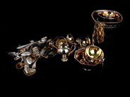 Parti, Parti silver S830 1720,1g gravyr, defekt, i auktion: Pant – Tisdag 20 september 2022