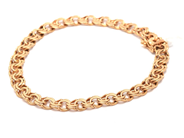 Smycken - Armband Bismarck 18K 13,7g 19,5cm bredd: 6mm - View 1
