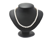 Smycken - PÄRLCOLLIER, odlade pärlor ca 6,5-7,0 mm - View 2