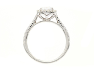 Smycken - RING, platina - View 2