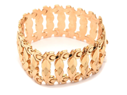 Smycken, Armband 18K 39,5g längd: 19cm bredd: 31mm, i auktion: Pant – Tisdag 18 oktober 2022