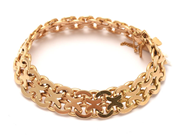 Smycken, Armband 18K 51,8g längd: 18,5cm bredd: 12mm, i auktion: Pant – Tisdag 18 oktober 2022