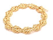 Smycken, Armband 18K 17,6g längd: 19,7cm bredd: 12mm , i auktion: Pant – Tisdag 18 oktober 2022
