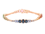 Smycken - ARMBAND, 18K roséguld - View 1