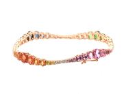 Smycken - ARMBAND, 18K roséguld - View 2