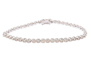 Smycken - ARMBAND, 18K vitguld - View 1