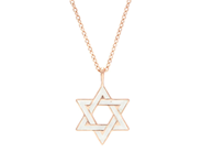 Smycken - HÄNGE MED KEDJA, roséförgyllt sterlingsilver - View 1