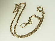 Smycken, KLOCKKEDJA, 18K guld, i auktion: Klockor – Lördag 6 december 2003