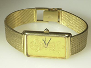 Klockor, CORUM, Ingot Watch, i auktion: Klockor – Lördag 6 december 2003