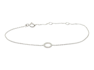 Smycken - ARMBAND, 18K vitguld - View 1