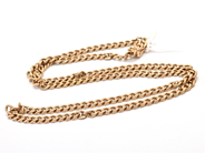Smycken, Kedja Pansar 18K 17,2g längd: 46cm bredd: 4mm, i auktion: Pant – Tisdag 7 mars 2023