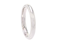 Smycken - SLÄT RING, 18K vitguld - View 1